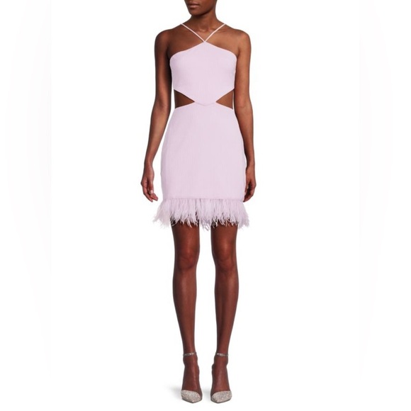 open lace back dress Long Ruffled Maxi Party Dress with Strappy Back White / Medium